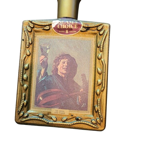 Jim Beam 8 Year Old Vintage Collectible Decanter Bottle Whiskey Barware THB101 - Picture 1 of 4